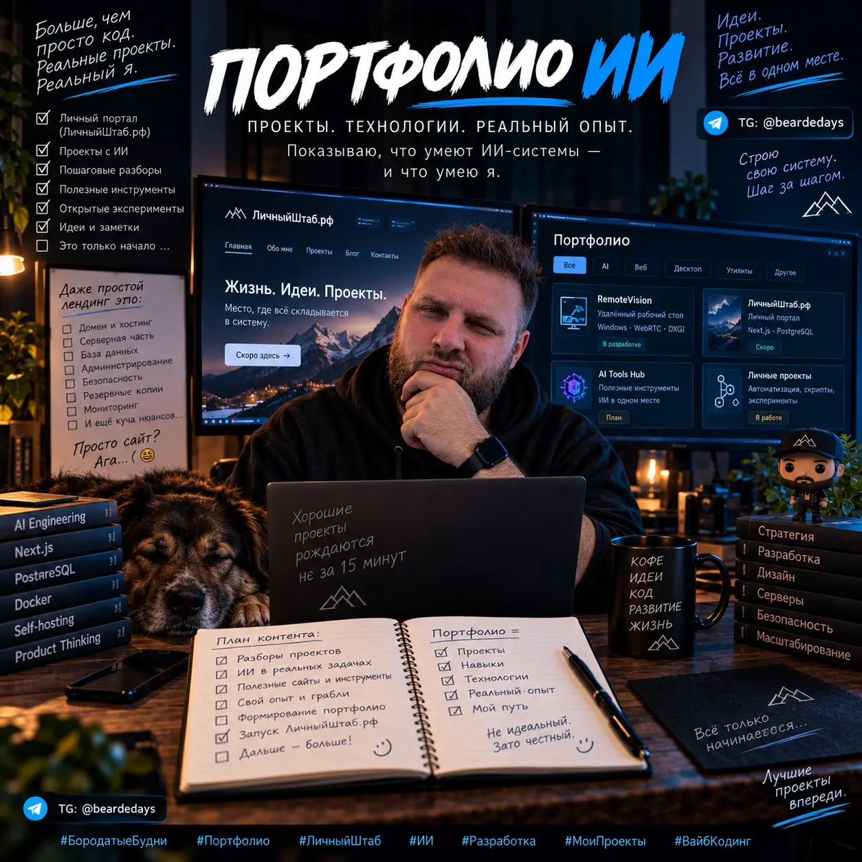 🌐 Хотел сделать простой лендинг. | Сетка — социальная сеть от hh.ru