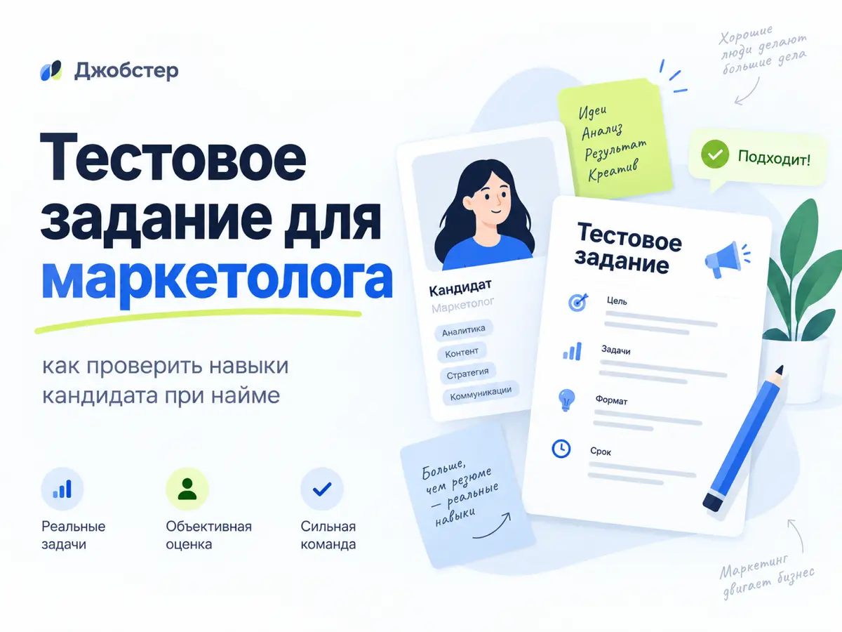 Тестовое задание для маркетолога: как проверить специалиста | Сетка — социальная сеть от hh.ru