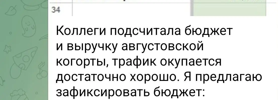 Операция по увеличению бюджета прошла успешно.
А всего-то нужно было привести качественные лиды в МАХ, чтобы окупалось знаете ли | Сетка — социальная сеть от hh.ru