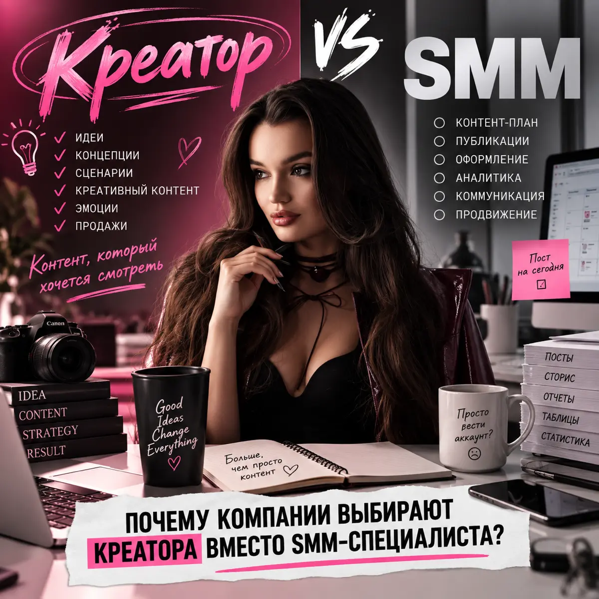 Почему компании всё чаще выбирают креатора вместо SMM | Сетка — социальная сеть от hh.ru