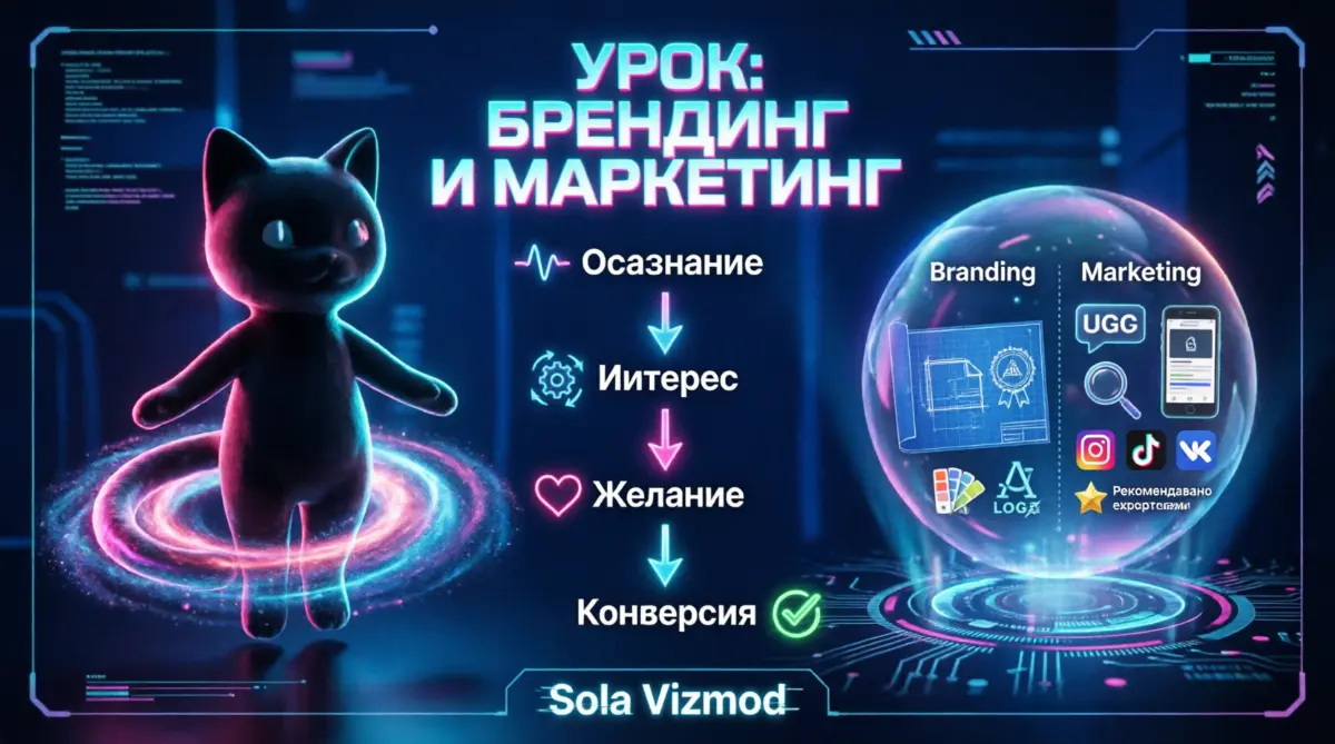 🎯 1 КЛИК-УРОК: БРЕНДИНГ ПРОТИВ МАРКЕТИНГА | Сетка — социальная сеть от hh.ru