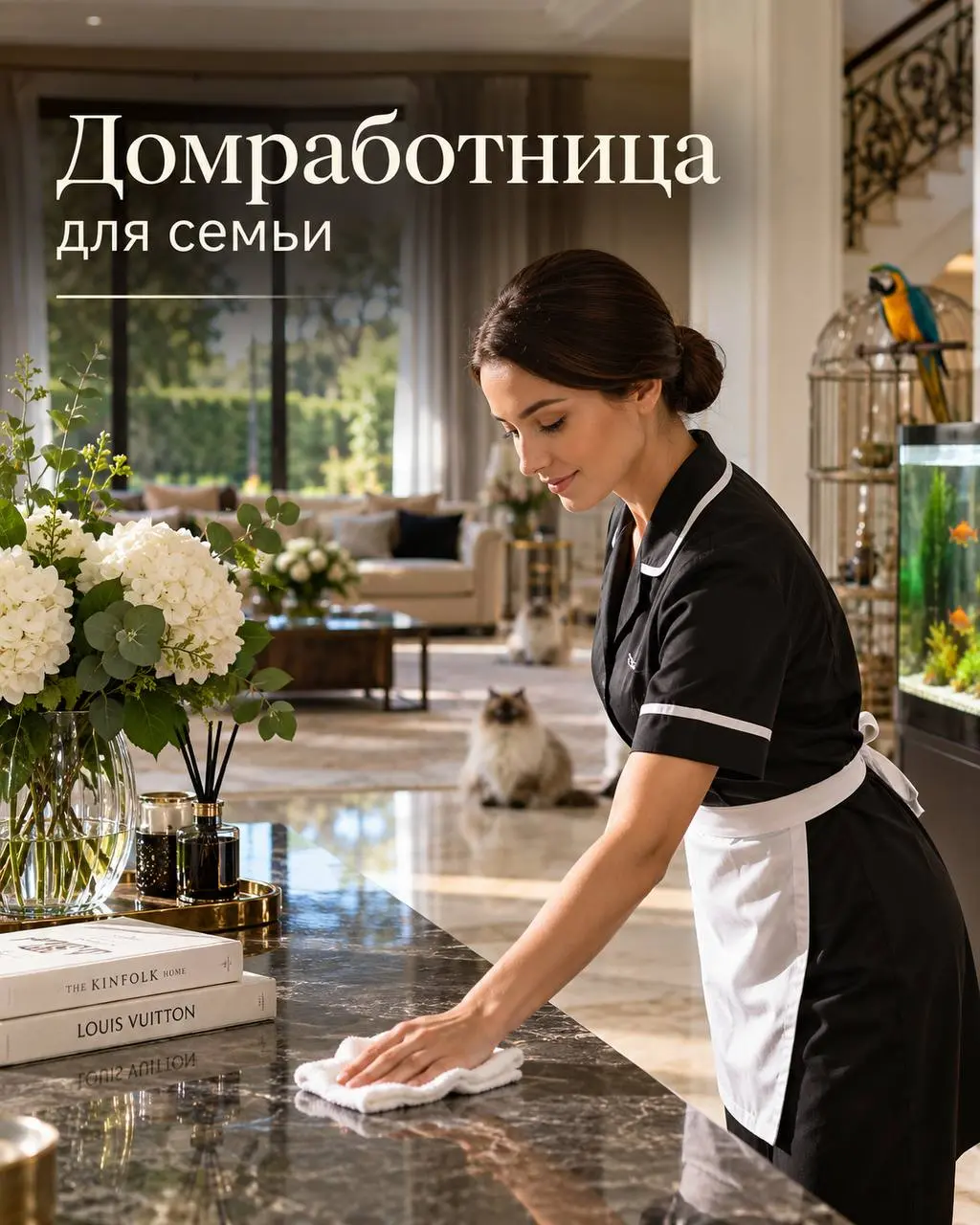ДОМРАБОТНИЦА
От 350 000₽
Агентство
• Жуковка, Одинцовский район
• Клининг и бытовые услуги
• @TatianaEnglishNanny
Полное описание вакансии размещено в Телеграм и Макс | Сетка — социальная сеть от hh.ru