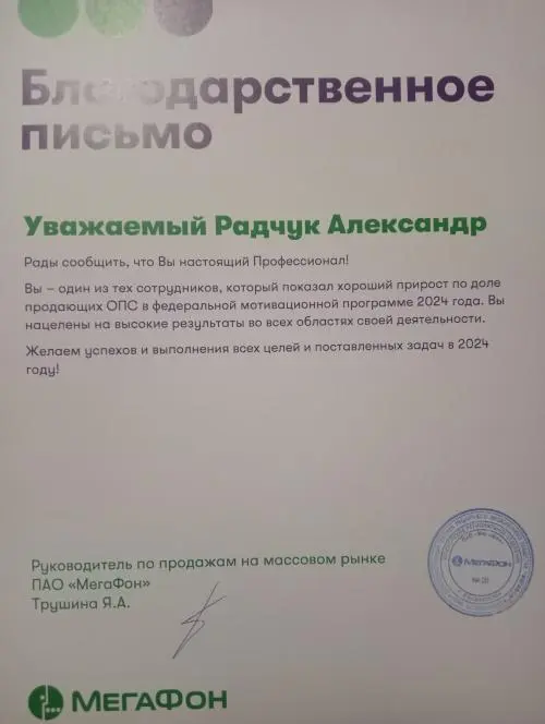 Network member avatar