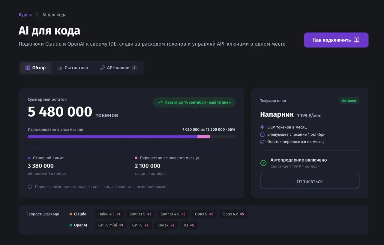 #обновления AI для кода: токены теперь выгоднее и прозрачнее
Главное: наш токен теперь равен токену Sonnet, а не Haiku | Сетка — социальная сеть от hh.ru