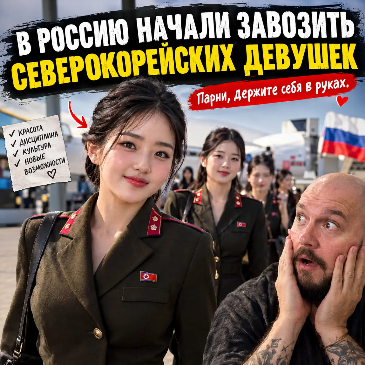 В Россию начали завозить северокорейских девушек. | Сетка — социальная сеть от hh.ru