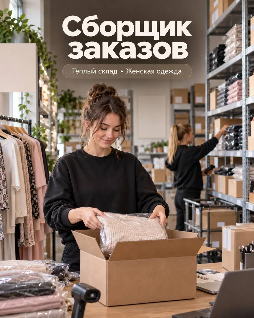 СБОРЩИК ЗАКАЗОВ
От 350₽/ч
Прямой работодатель
• Москва, Автомобильный проезд д.10, стр.9
• Логистика
• +79215928979
Полное описание вакансии размещено в Телеграм и Макс | Сетка — социальная сеть от hh.ru
