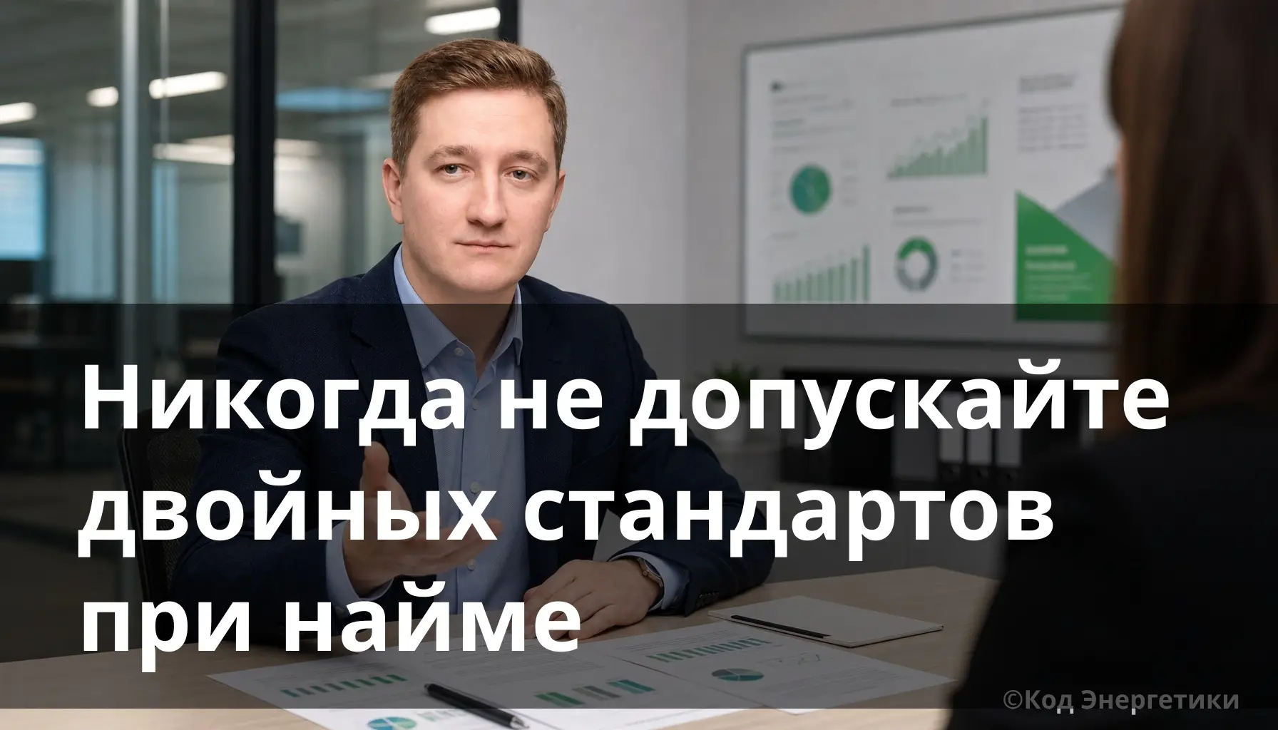 Никогда не допускайте двойных стандартов при найме | Сетка — социальная сеть от hh.ru