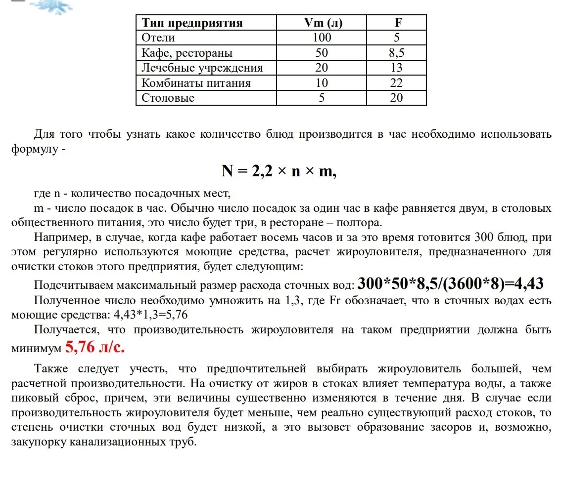 ✏️ Водоснабжение и канализация: 👍https://vk.ru/vknvk👍
18Расчет жироуловителя
18Расчет жироуловителя | Сетка — социальная сеть от hh.ru