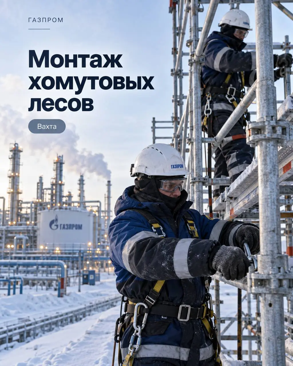СБОРЩИК ХОМУТОВЫХ ЛЕСОВ
От 300 000₽ вахта
ГАЗПРОМ
• Ямало-Ненецкий автономный округ
• Строительство
• +79254988727
Полное описание вакансии размещено в Телеграм и Макс | Сетка — социальная сеть от hh.ru