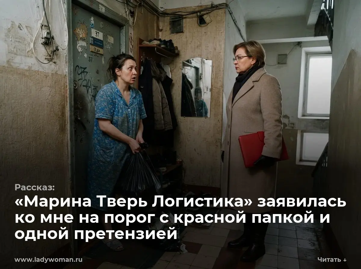 «Марина Тверь Логистика» заявилась ко мне на порог с красной папкой и одной претензией
— Витя обещал, что однушка в Твери останется Никите, — сказала женщина в бежевом пальто | Сетка — социальная сеть от hh.ru