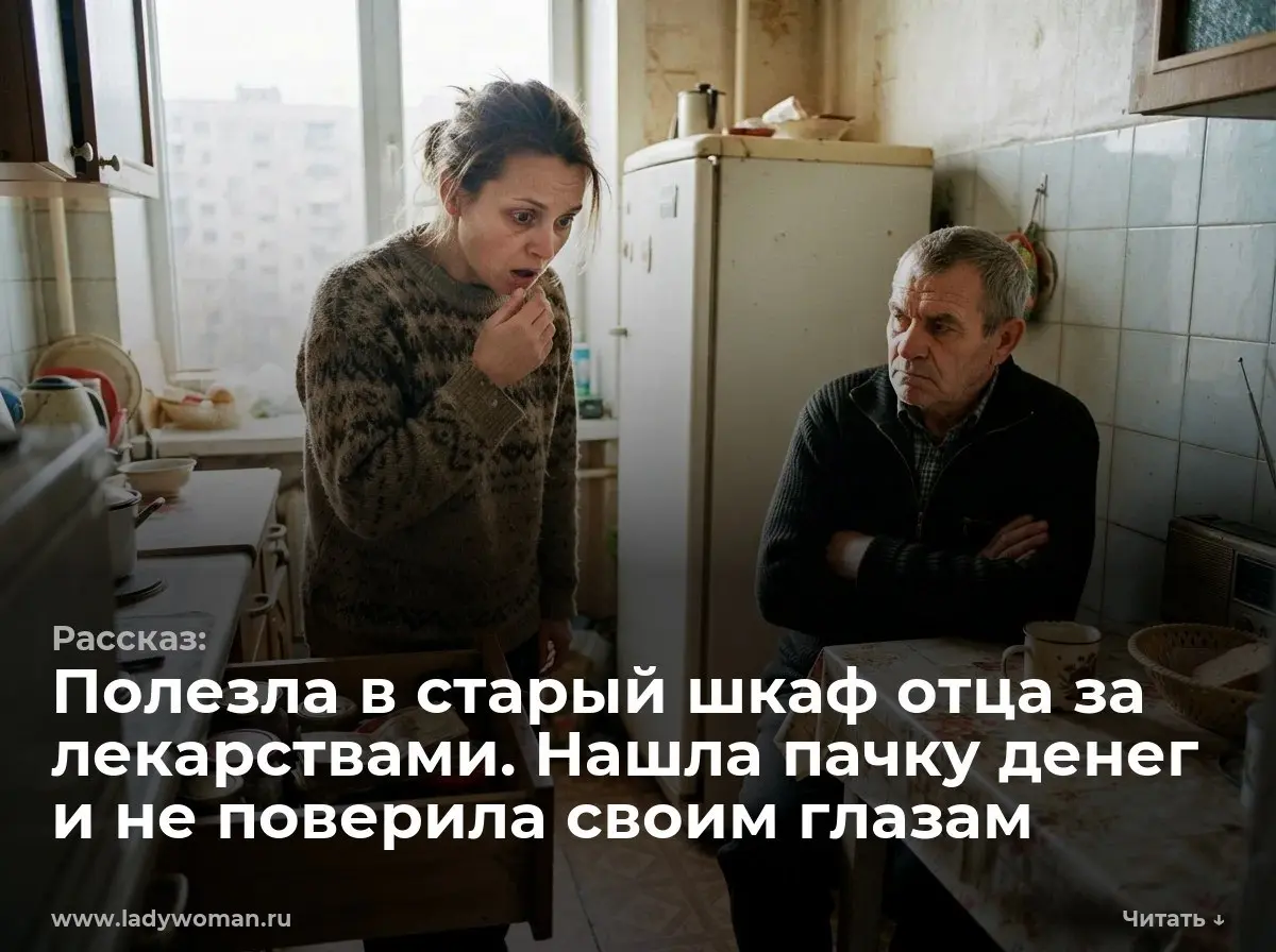 Полезла в старый шкаф отца за лекарствами | Сетка — социальная сеть от hh.ru