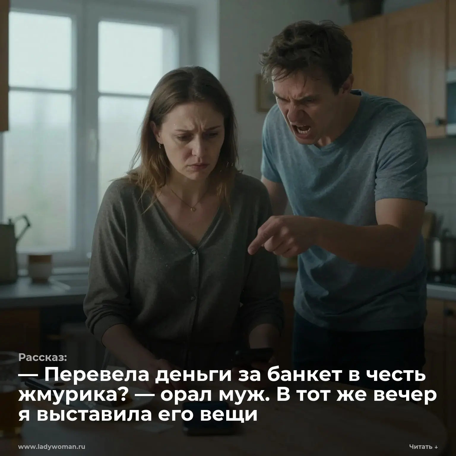 — Перевела деньги за банкет в честь жмурика? — орал муж | Сетка — социальная сеть от hh.ru