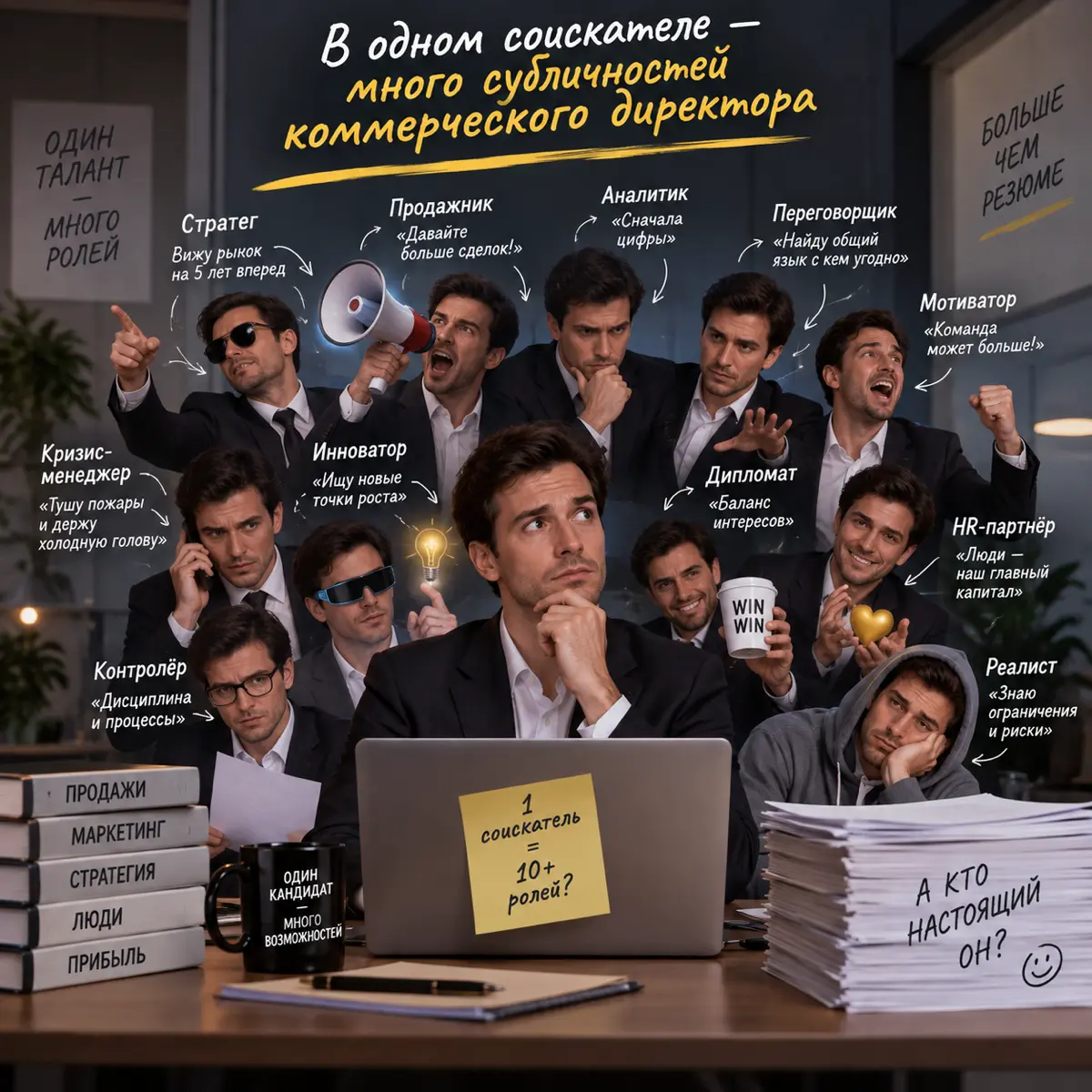 Коммерческий директор коммерческому рознь | Сетка — социальная сеть от hh.ru