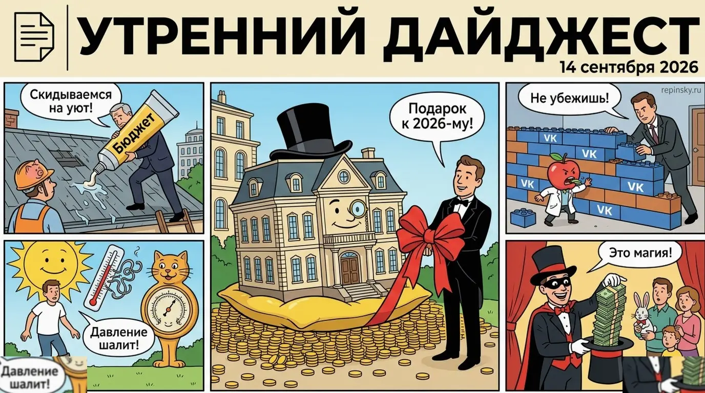 Утренний дайджест | Сетка — социальная сеть от hh.ru