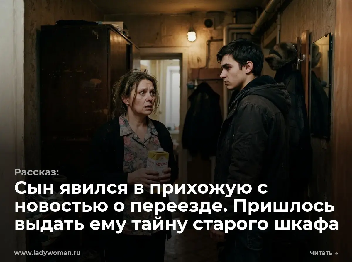 Сын явился в прихожую с новостью о переезде. Пришлось выдать ему тайну старого шкафа
— Сто тридцать сантиметров, — пробормотал Максим, сматывая желтую металлическую рулетку | Сетка — социальная сеть от hh.ru