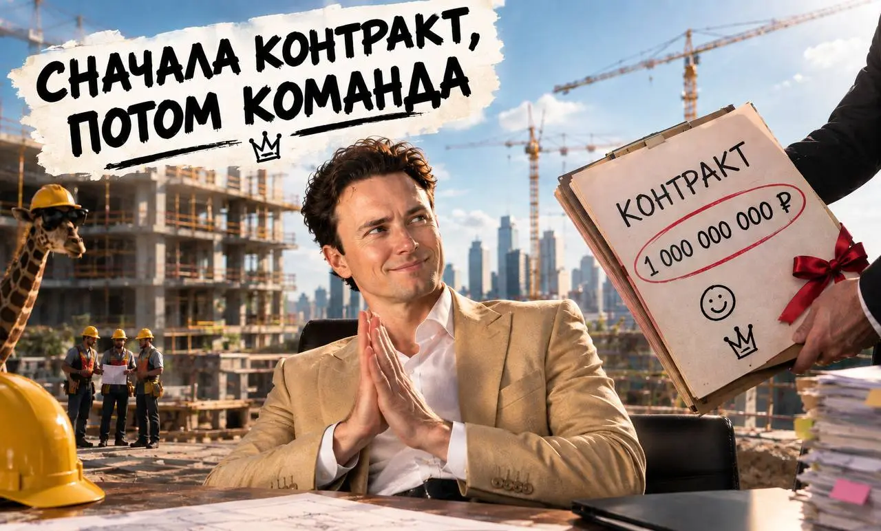 140 миллионов выручки и 3 человека в команде. Почему компания упёрлась в потолок.
Большинство сначала нанимают людей, а потом думают, где взять им работу. Я делаю наоборот | Сетка — социальная сеть от hh.ru