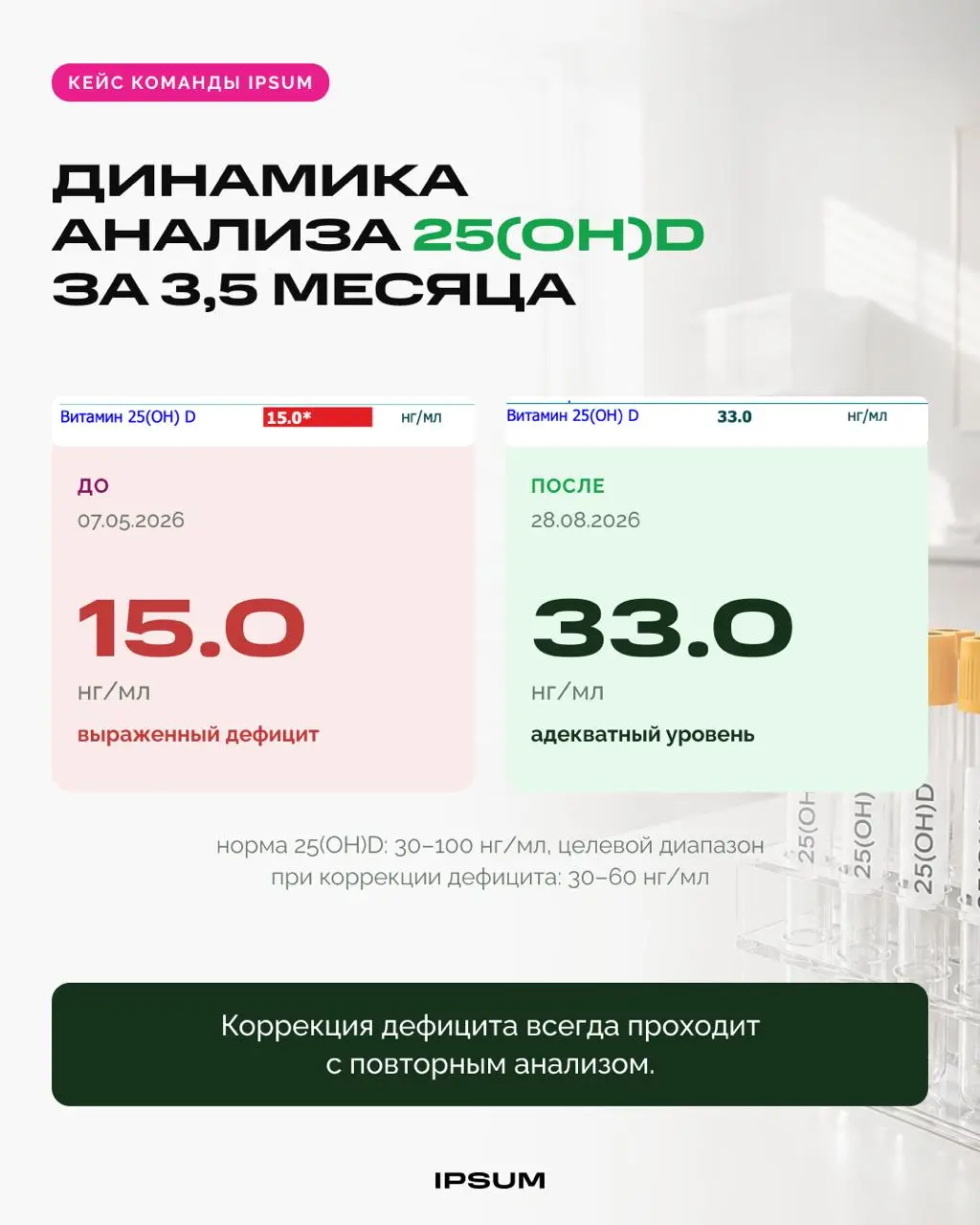 Один из членов команды IPSUM поделился своим опытом закрытия дефицита витамина Д
Дефицит витамина Д часто маскируется под обычную усталость, поэтому его легко упустить | Сетка — социальная сеть от hh.ru