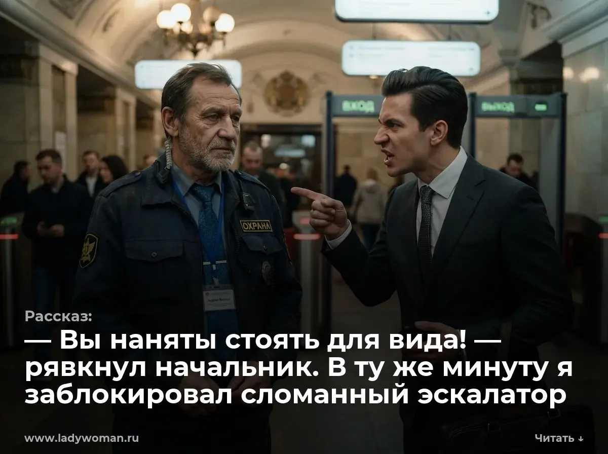 — Вы наняты стоять для вида! — рявкнул начальник | Сетка — социальная сеть от hh.ru