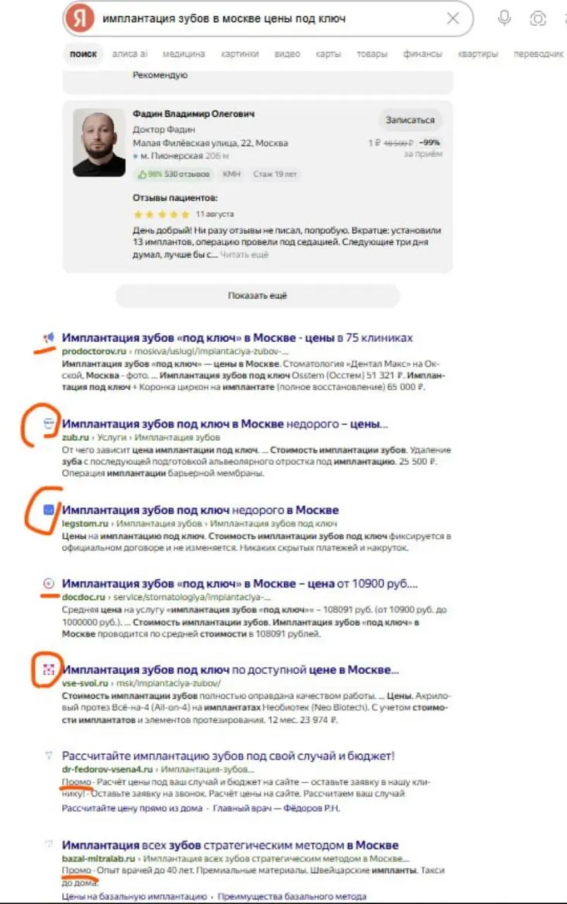 📉 Рынок SEO для клиник изменился | Сетка — социальная сеть от hh.ru