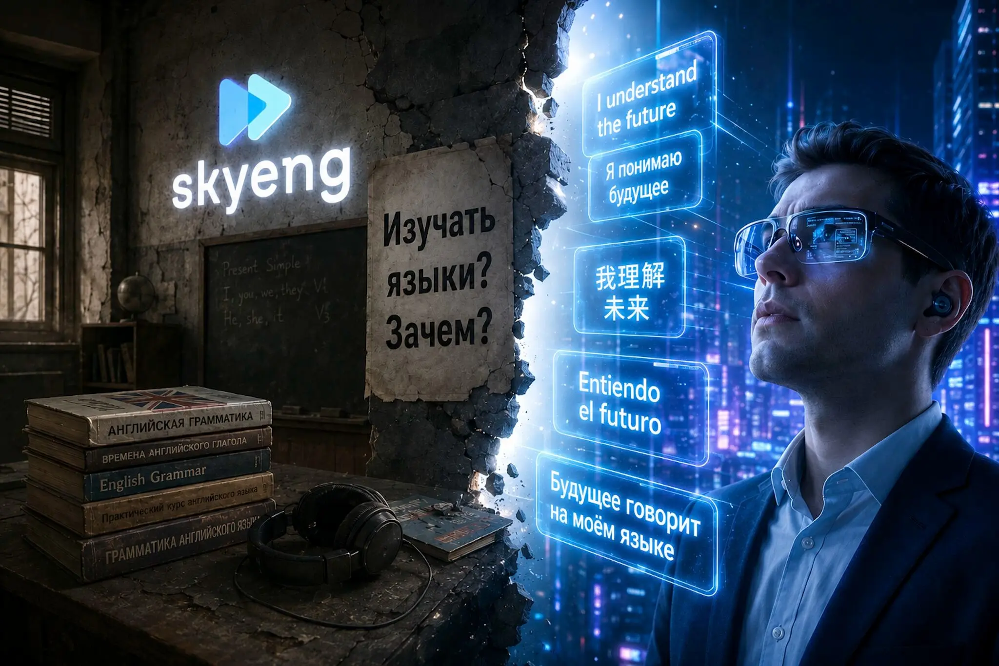 А НУЖНО ЛИ УЧИТЬ ЯЗЫКИ В БУДУЩЕМ? КРАХ БИЗНЕСА SKYENG И ПОДО | Сетка — социальная сеть от hh.ru