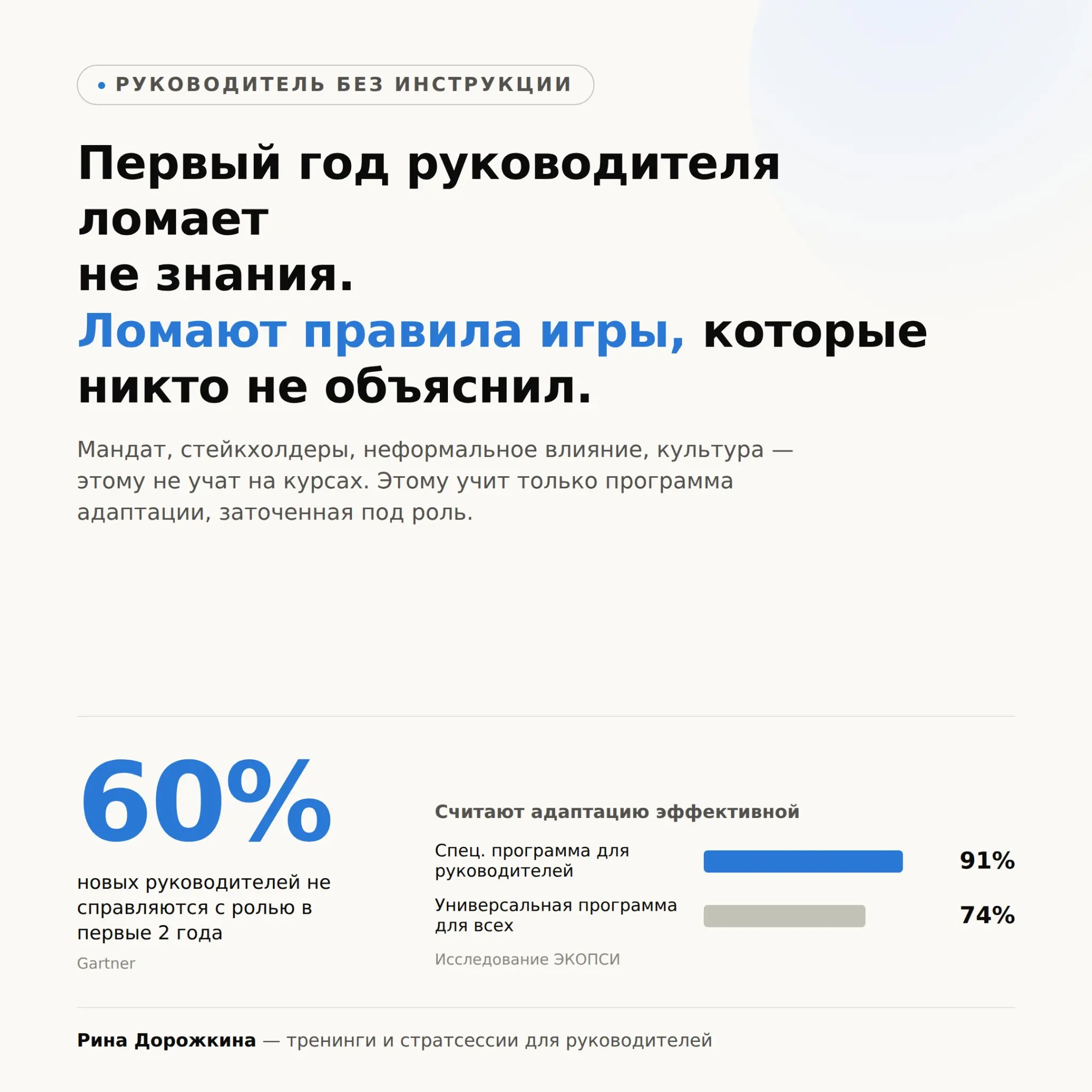 Стал руководителем, а что дальше никто не предупредил | Сетка — социальная сеть от hh.ru
