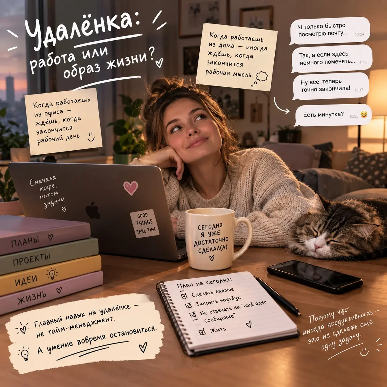 Удалёнка: работа или образ жизни? | Сетка — социальная сеть от hh.ru