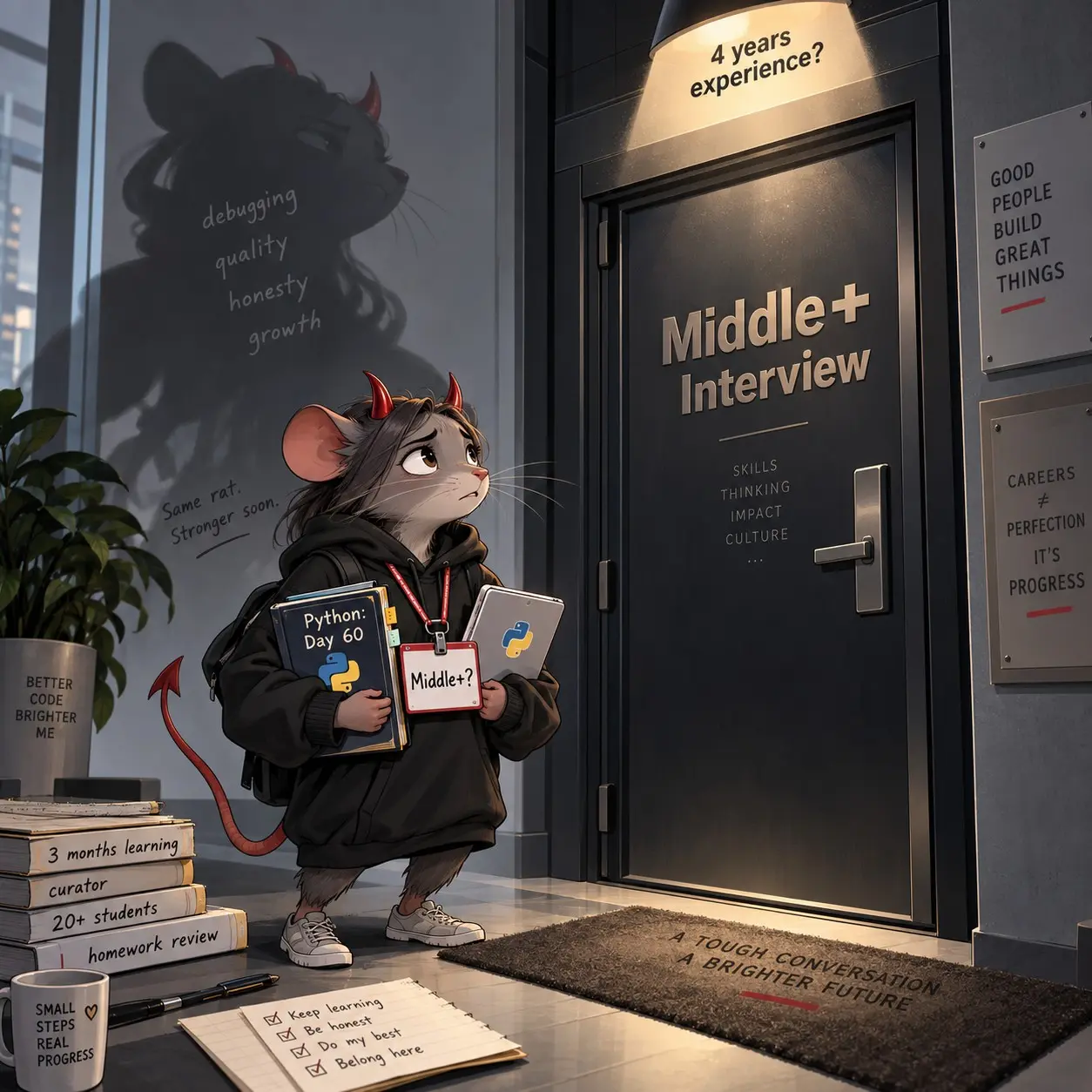 Прыжок из junior в middle | Сетка — социальная сеть от hh.ru