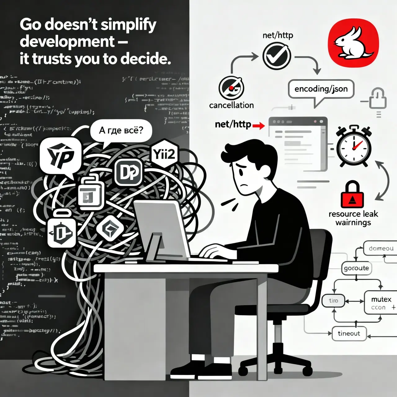 Почему после PHP Go кажется простым | Сетка — социальная сеть от hh.ru