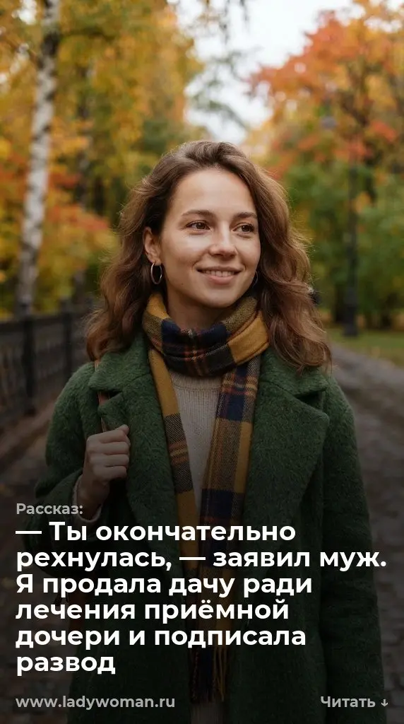 — Ты окончательно рехнулась, — заявил муж. Я продала дачу ради лечения приёмной дочери и подписала развод
Двадцать два года брака перечеркнул один денежный перевод | Сетка — социальная сеть от hh.ru