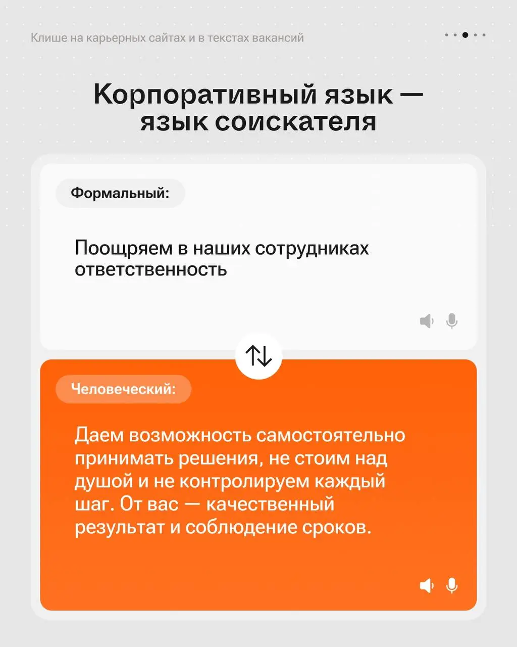 Переводим корпоративные формулировки на язык соискателя 💼 | Сетка — социальная сеть от hh.ru