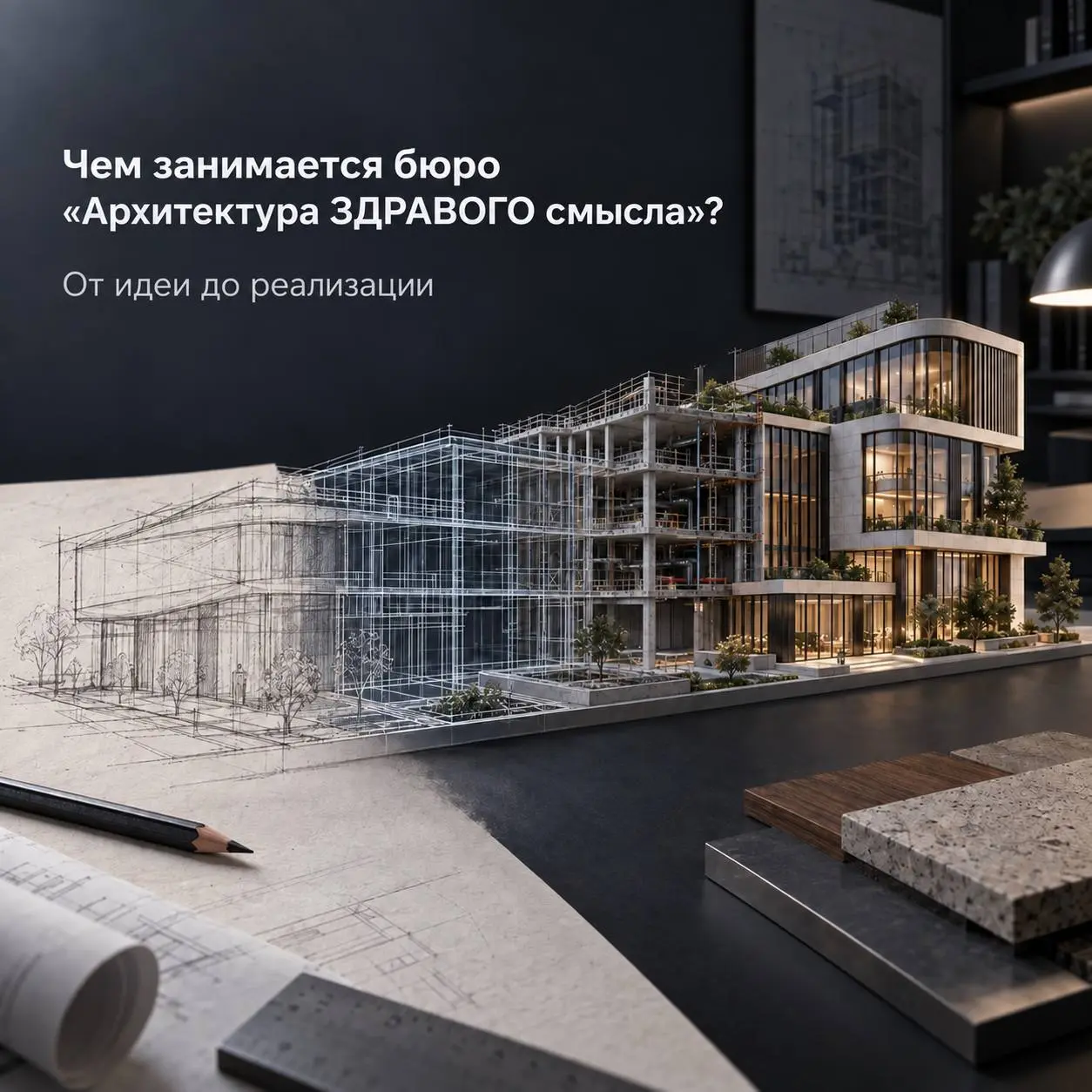 Чем всё-таки занимается бюро
«Архитектура ЗДРАВОГО смысла» — и чем оно может быть полезно вашему бизнесу или строительному проекту? 🏗️
Если совсем просто: бюро может взять в работу отдельную задачу ил... | Сетка — социальная сеть от hh.ru