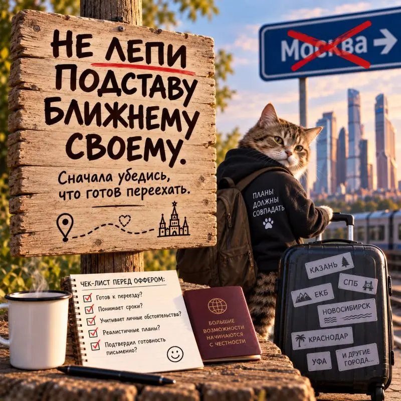 Не лепи подставу ближнему своему🙂 | Сетка — социальная сеть от hh.ru
