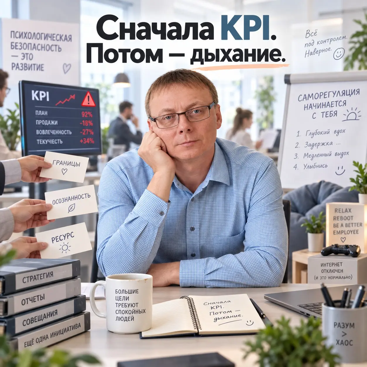 Система создаёт напряжение. А потом учит правильно... | Сетка — социальная сеть от hh.ru