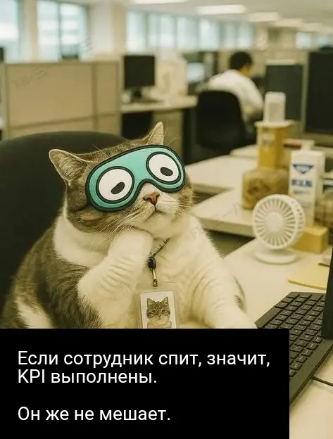 Если сотрудник спит | Сетка — социальная сеть от hh.ru