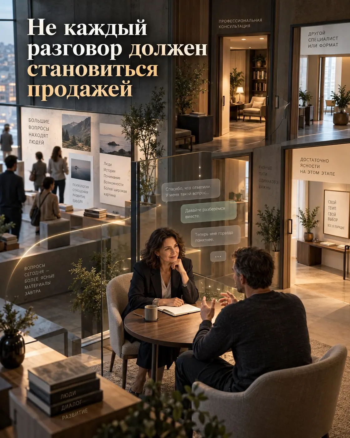 Не каждый диалог нужно превращать в продажу | Сетка — социальная сеть от hh.ru
