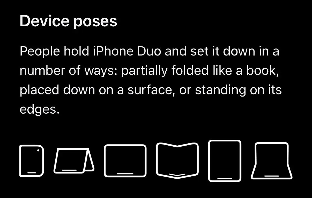 Apple обновила HIG под складной iPhone Duo.
Ключевые требования:
— Continuity: состояние приложения не сбрасывается при переходе между внешним и внутренним экраном | Сетка — социальная сеть от hh.ru