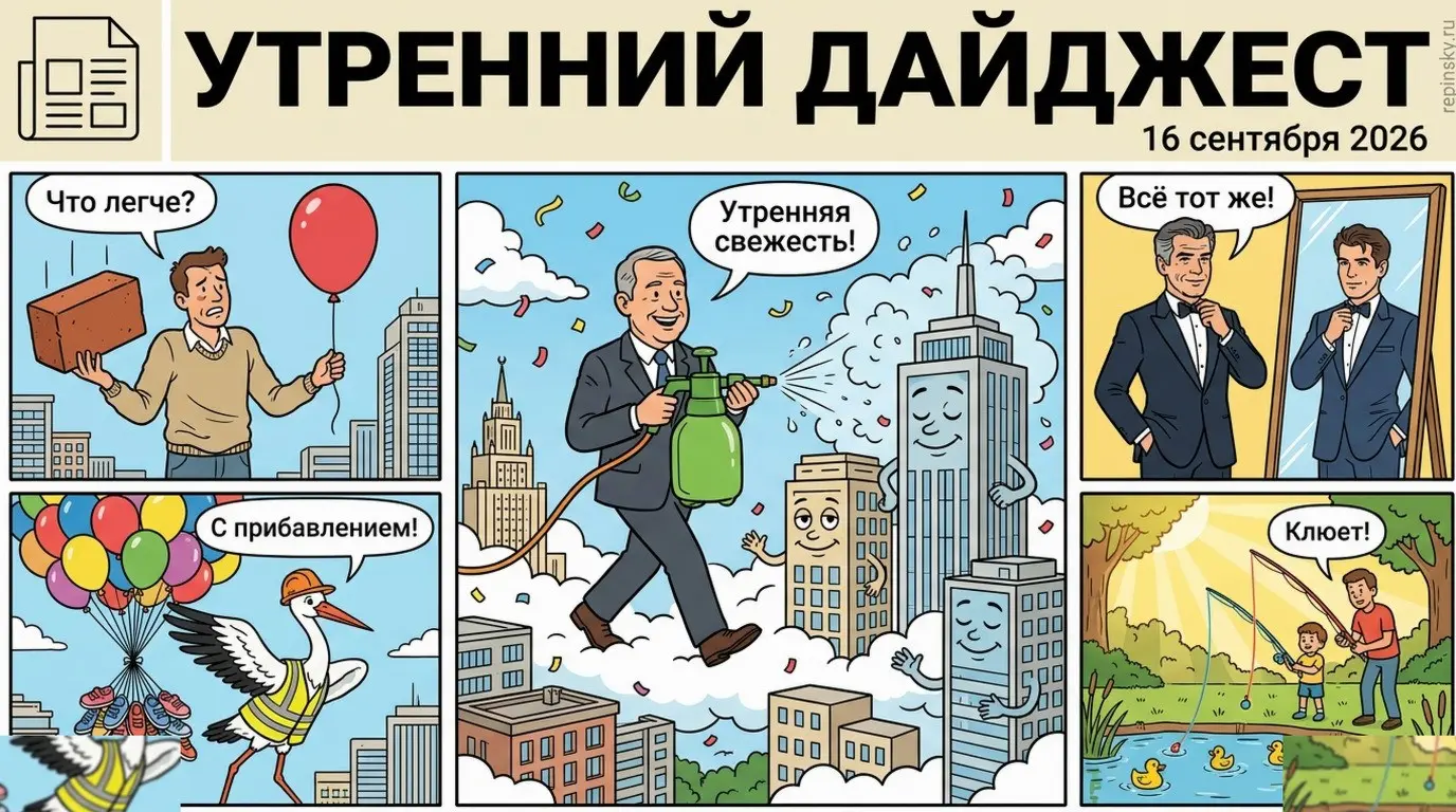 Утренний дайджест | Сетка — социальная сеть от hh.ru