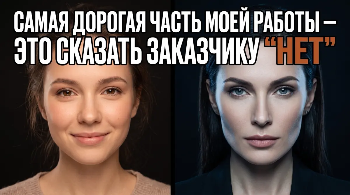Самая дорогая часть моей работы — это сказать вовремя “нет”
Вчерашний созвон. Все как всегда. Заказчик посмотрел черновик имиджевого ролика, обсуждаем.
Тишина три секунды | Сетка — социальная сеть от hh.ru