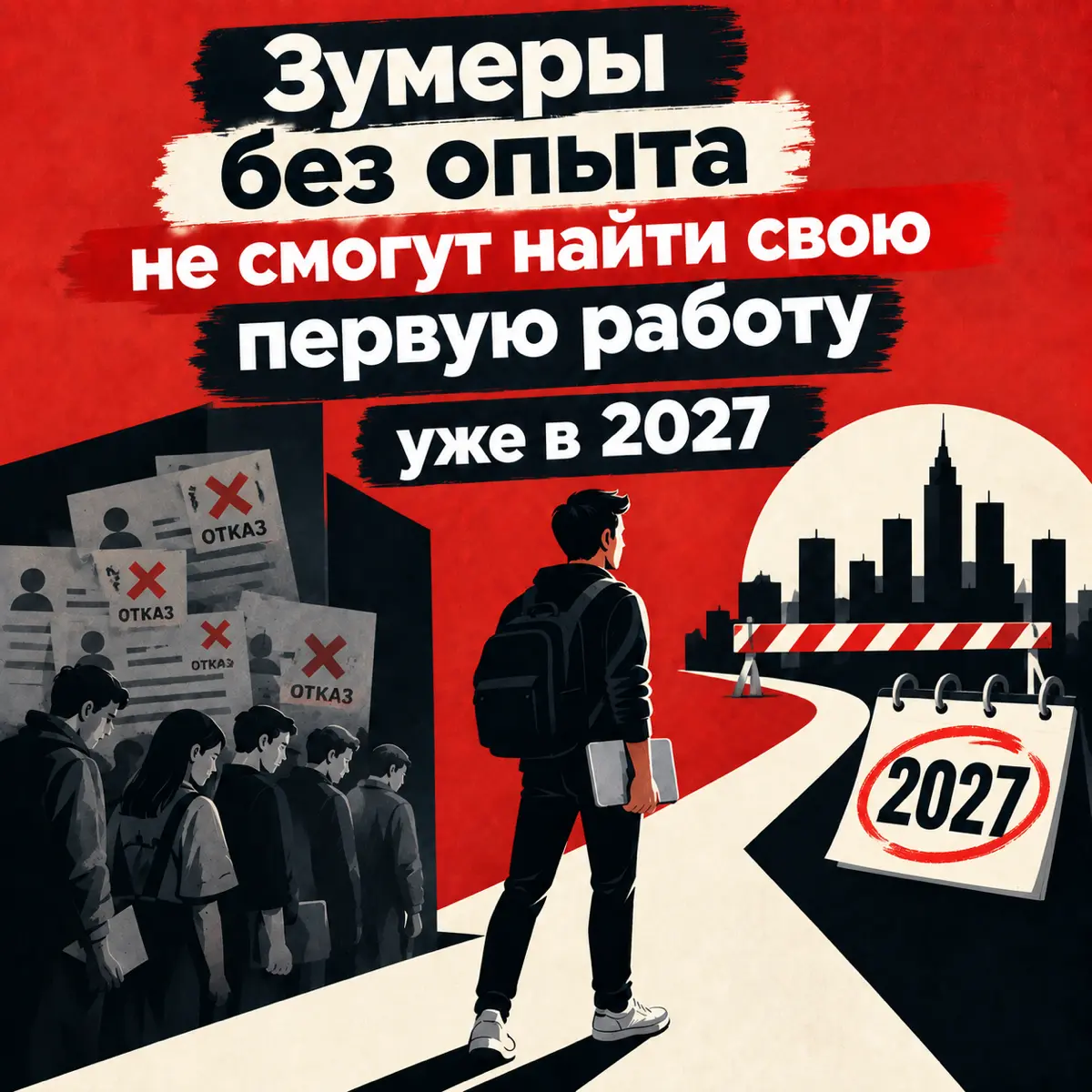 К 2027 ребят без опыта уже никуда не возьмут, что делать? | Сетка — социальная сеть от hh.ru