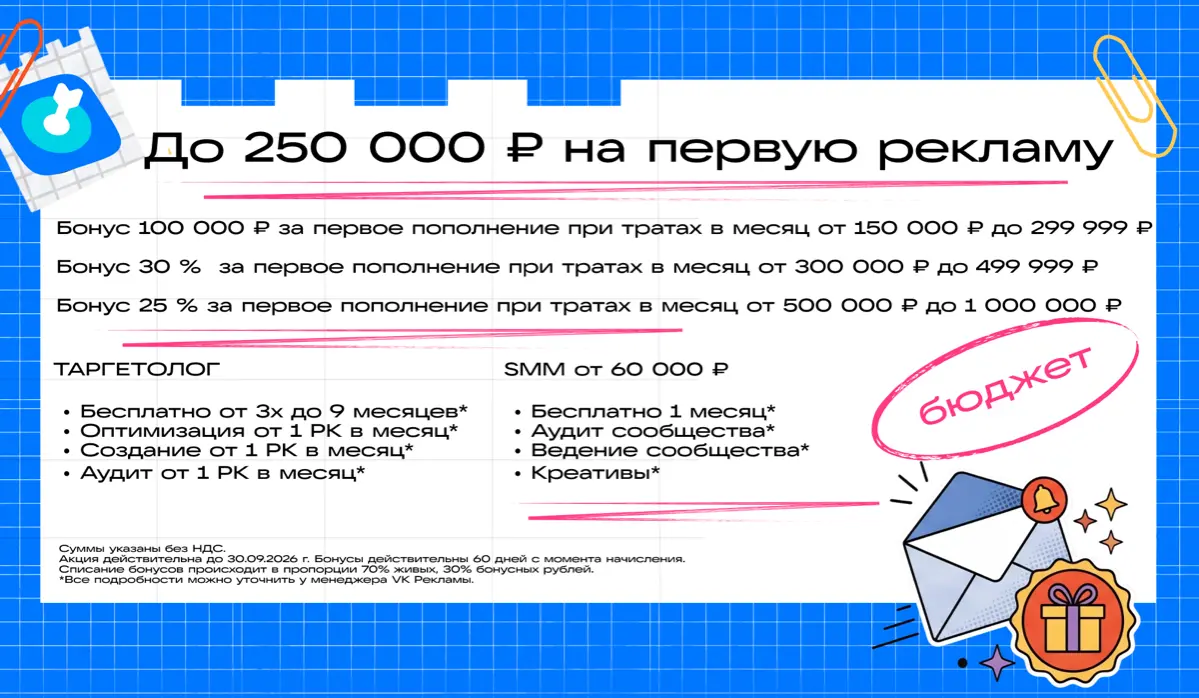 Бонусы для ваших клиентов и вашего бизнеса в сентябре! | Сетка — социальная сеть от hh.ru