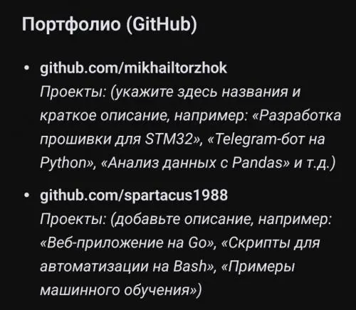 Network member avatar