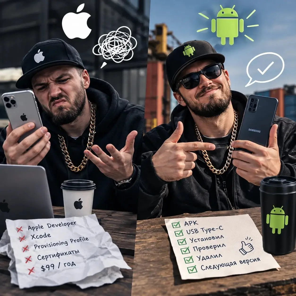 Что вас так тянет в этот Apple?
Там же проприетарщина полнейшая 😄
Сейчас объясню, почему я так пригорел | Сетка — социальная сеть от hh.ru