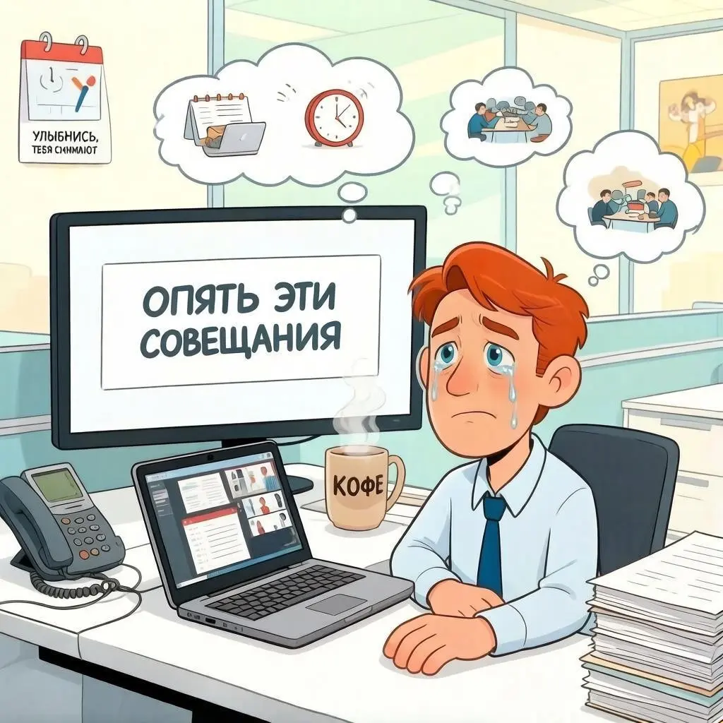 ТОП-5 похитителей времени в корпорации | Сетка — социальная сеть от hh.ru