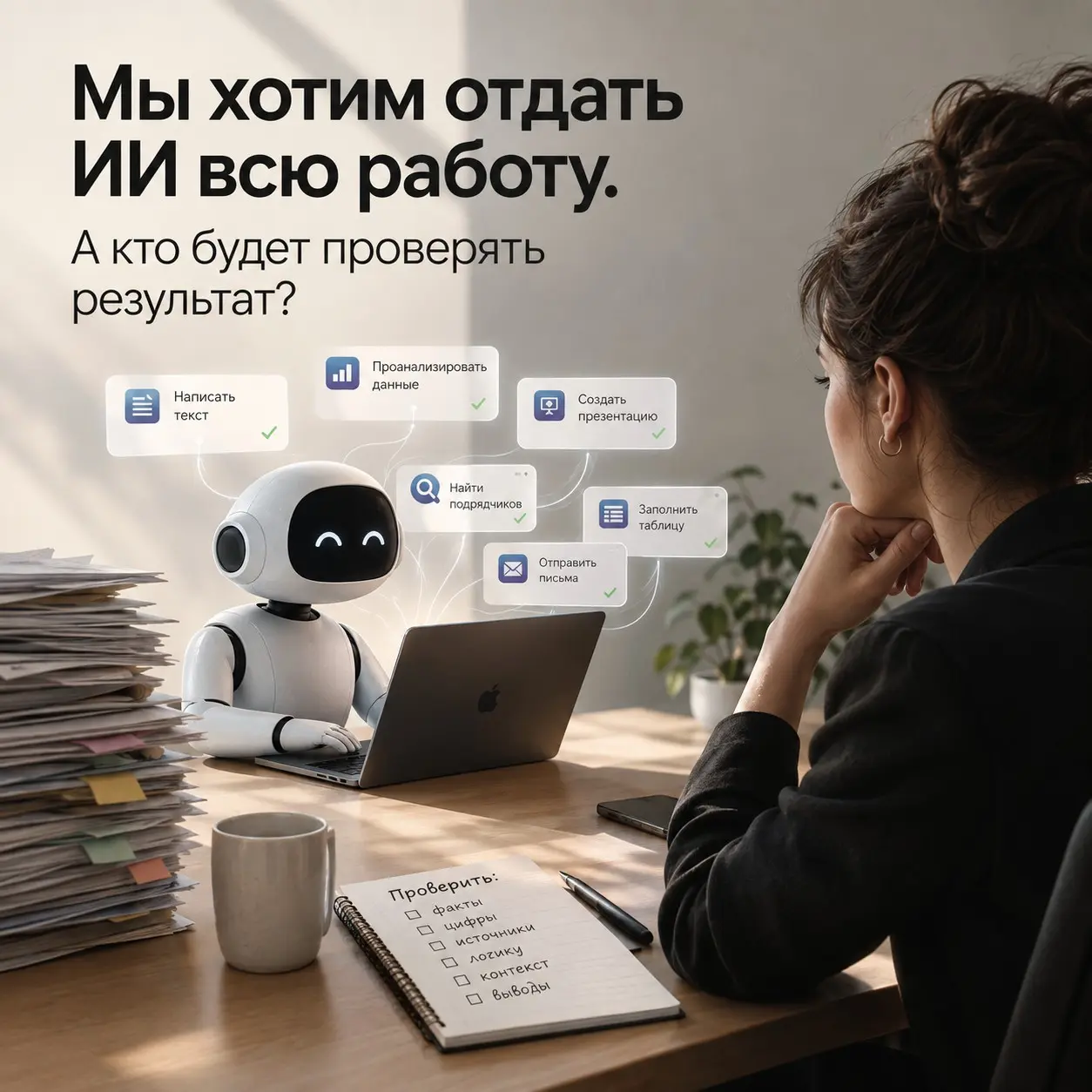 ИИ удешевил производство. Но не ответственность | Сетка — социальная сеть от hh.ru