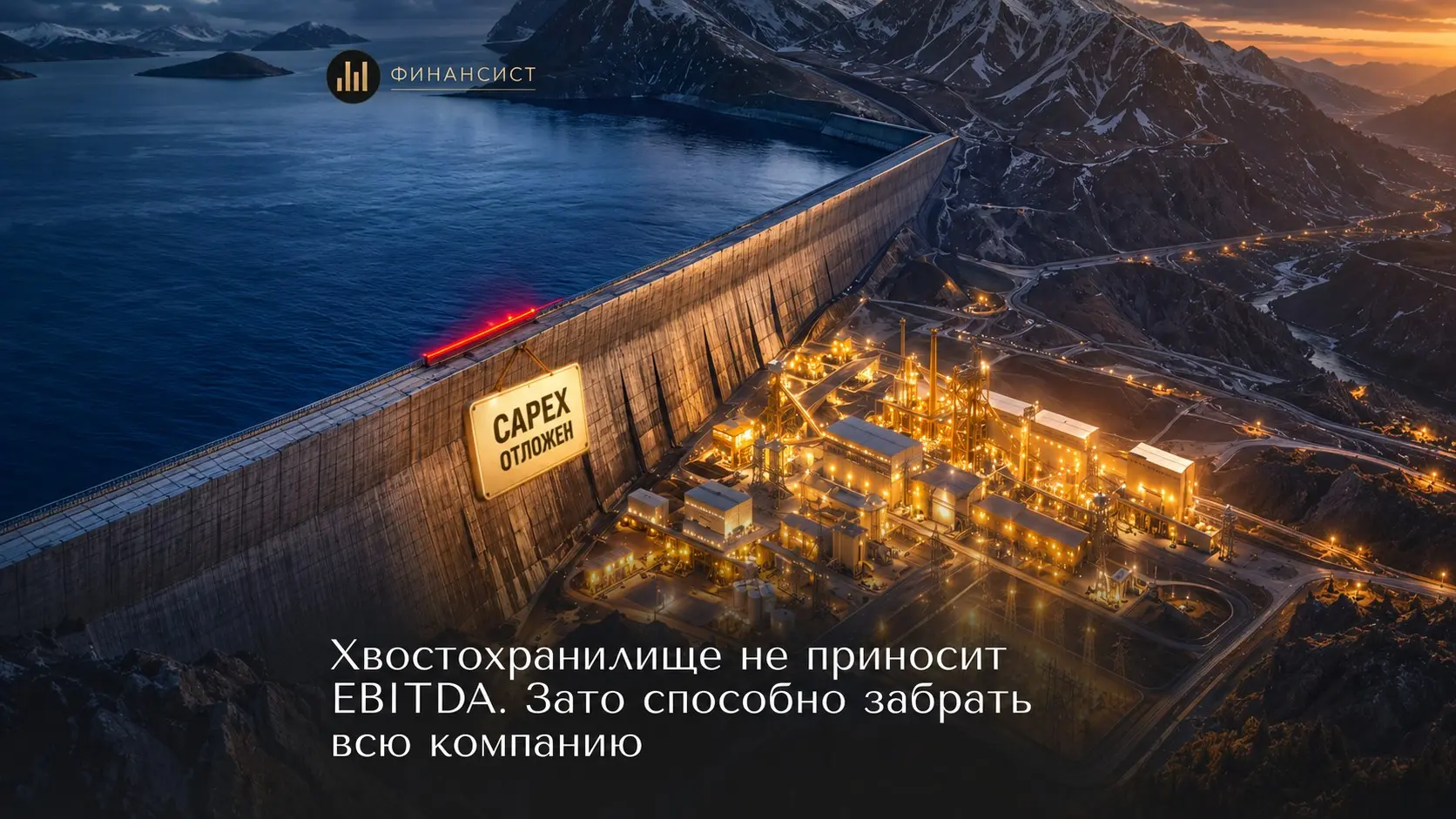 Хвостохранилище не приносит EBITDA. | Сетка — социальная сеть от hh.ru