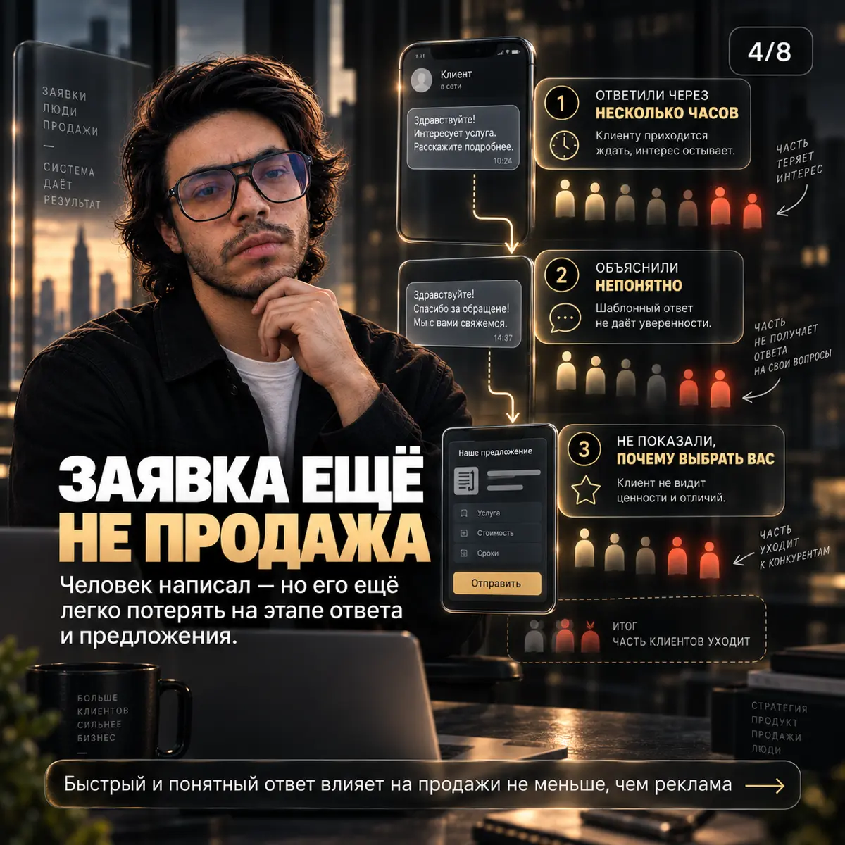 ГДЕ БИЗНЕС НА САМОМ ДЕЛЕ ТЕРЯЕТ КЛИЕНТОВ | Сетка — социальная сеть от hh.ru