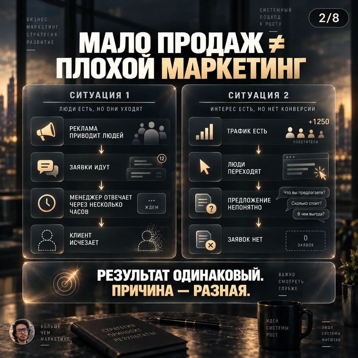 КАК ПОНЯТЬ, ЧТО МАРКЕТИНГ В БИЗНЕСЕ РЕАЛЬНО НЕ РАБОТАЕТ | Сетка — социальная сеть от hh.ru