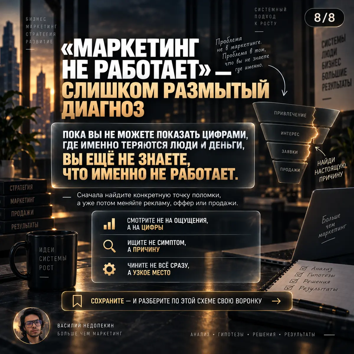 КАК ПОНЯТЬ, ЧТО МАРКЕТИНГ В БИЗНЕСЕ РЕАЛЬНО НЕ РАБОТАЕТ | Сетка — социальная сеть от hh.ru