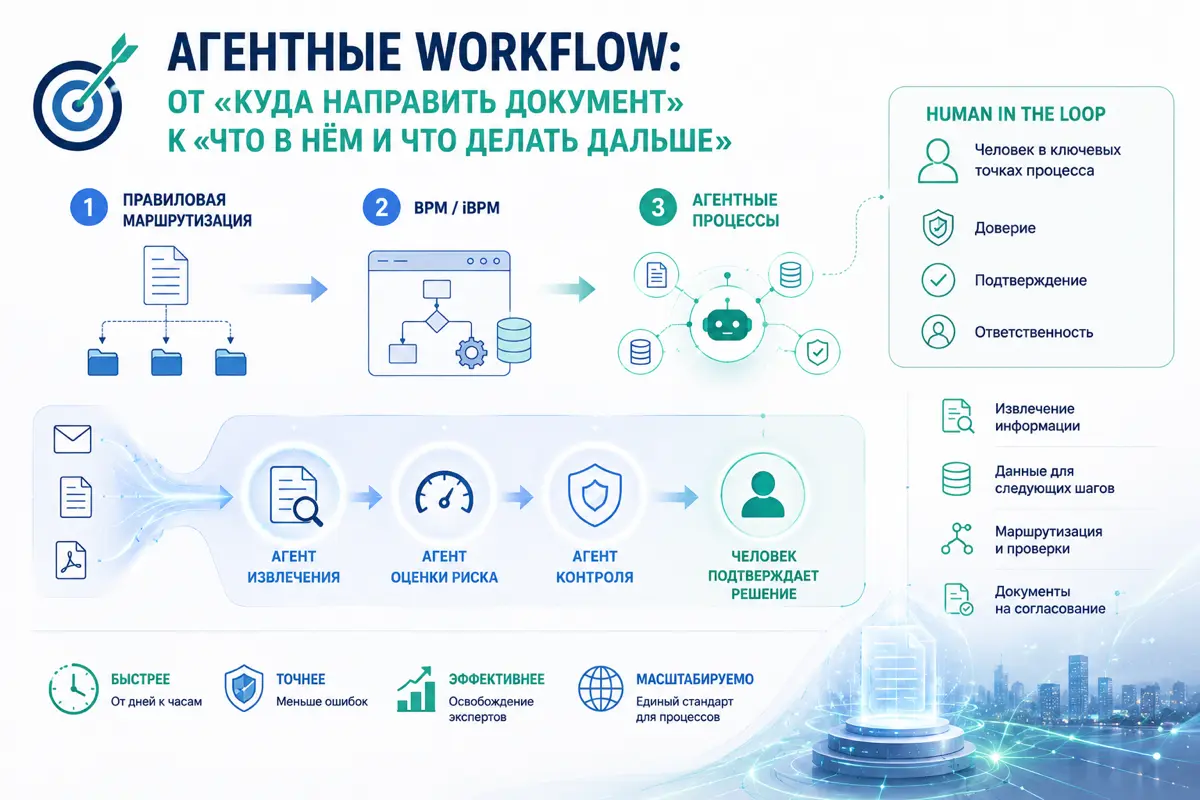 Агентные workflow: от «куда направить документ» | Сетка — социальная сеть от hh.ru