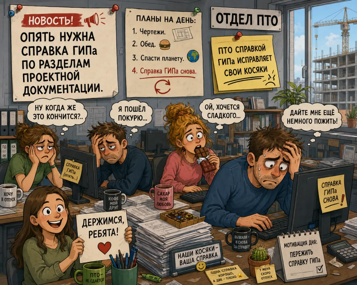 Начинаем подготовку справки ГИПа | Сетка — социальная сеть от hh.ru